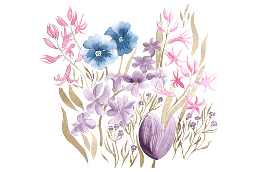 Wochenend-Workshop: Sommerblumen - Wir gestalten farbenfrohe Blumenmotive mit Aquarellfarben - Samstag 19.07.25 von 10:00 bis 13:00 Uhr